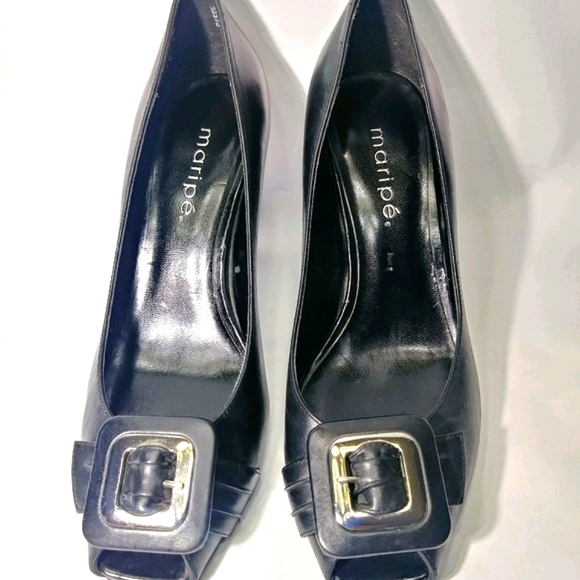 Maripe black heels shoes - Picture 6 of 16